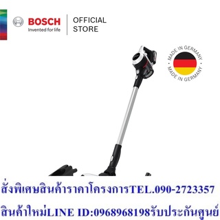 Bosch เครื่องดูดฝุ่นแบบไร้สาย ชาร์จไฟ สีขาว รุ่น BCS61113 [ผ่อน 0% 10เดือน]