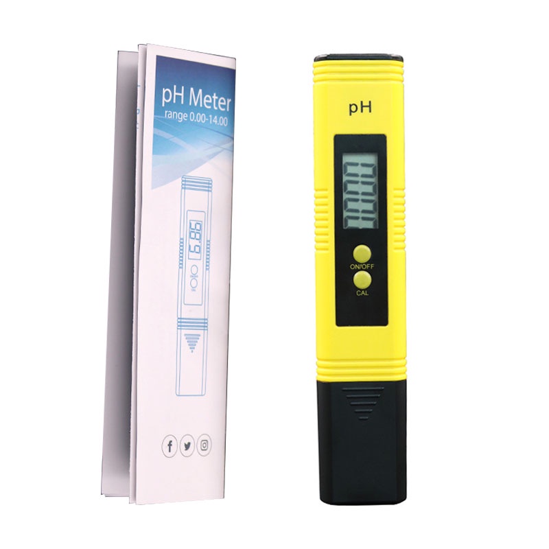 0-1 PH Handheld Digital PH Meter Pen with LCD Display Drinking Water ...