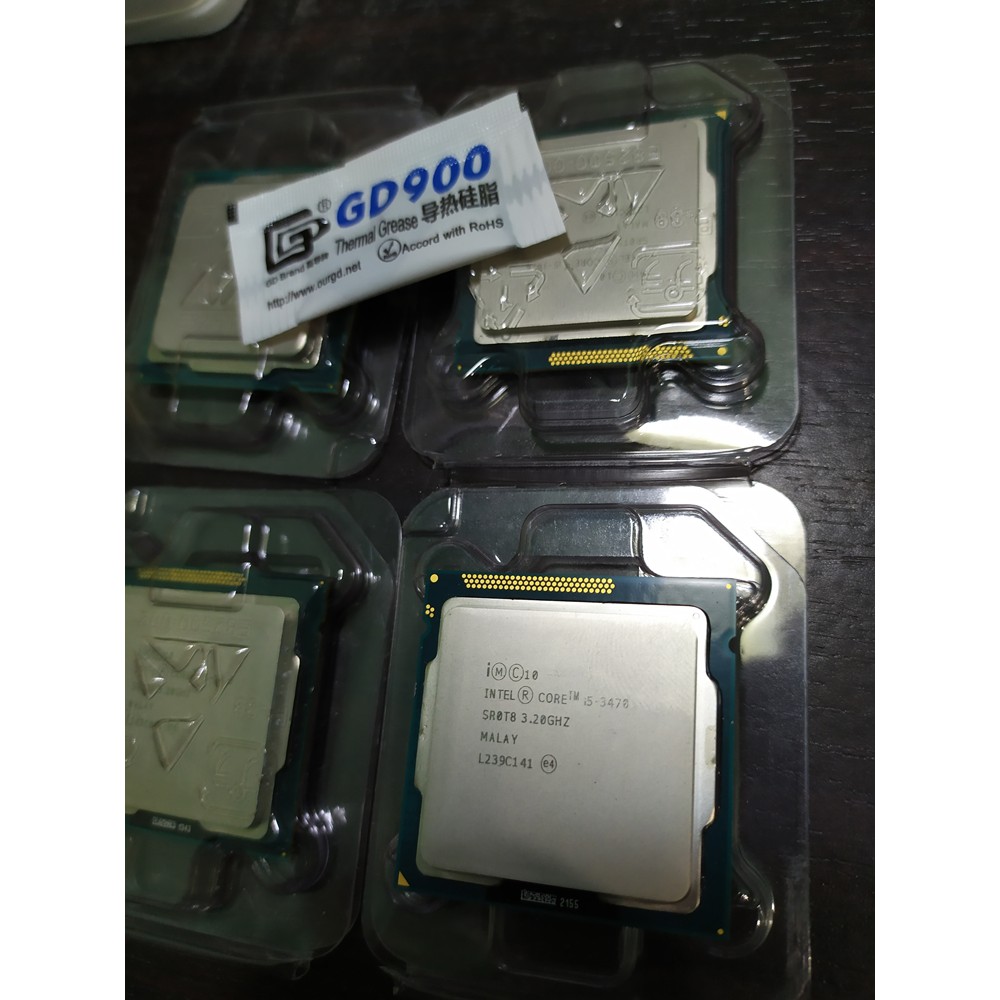 CPU i5 3470 socket 1155 ฟรี ซิลิโคน ส่งไว มือสอง ถูกสุดใน shopee