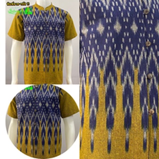 เสื้อผ้าฝ้ายพิมพ์ลาย-ชาย-รหัส 18
