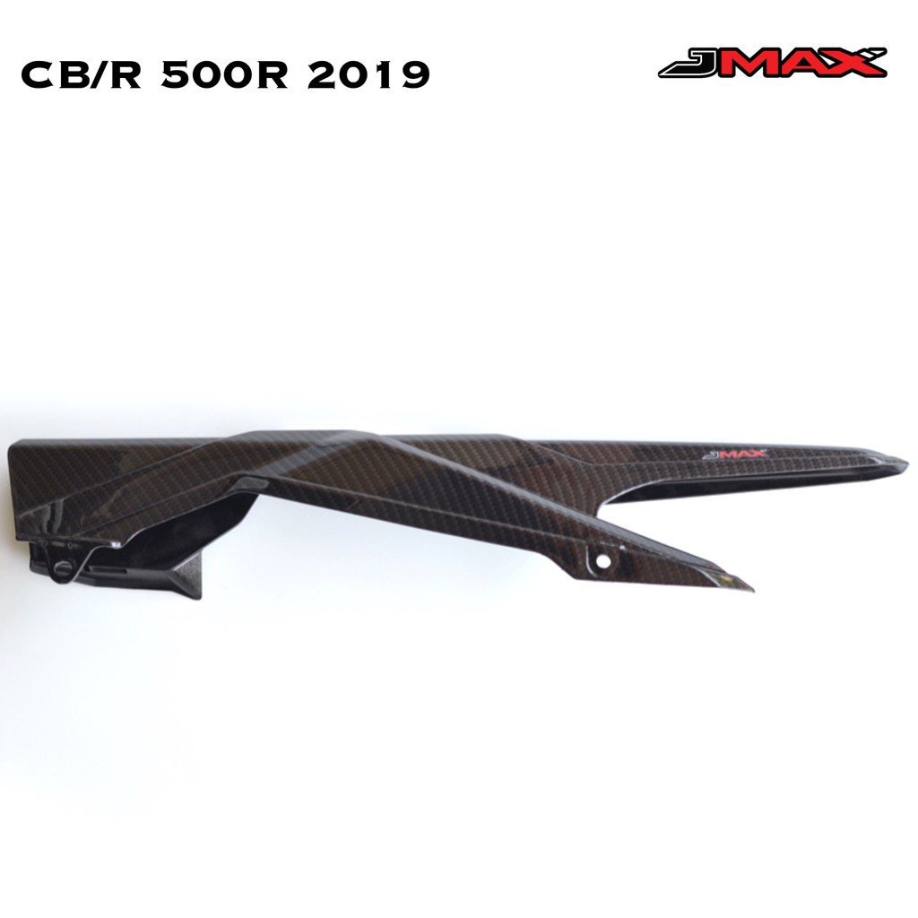 บังโซ่ ตรงรุ่น HONDA CB/CBR 500R ปี 2019-21 ลายฟิล์มคาร์บอน 6D