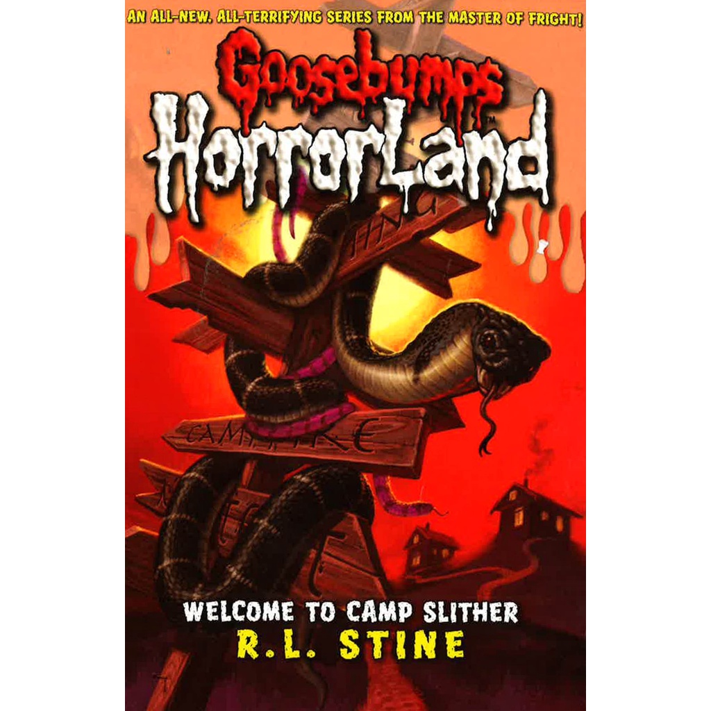 BBW หนังสือ Goosebumps Horrorland: Welcome To Camp Slither ISBN: 9781407107738
