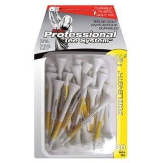 Tees Golf Tee Professional ที่ตั้งลูกกอล์ฟ Pro length PTS 2 3/4" (30tee) Plastic