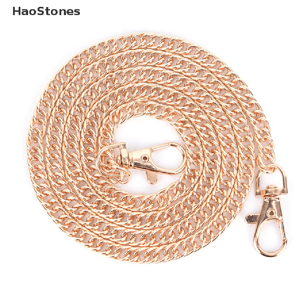 Haostones สายโซ่สะพายกระเป๋าถือ สะพายไหล่ 100 ซม. แบบเปลี่ยน DIY สําหรับผู้หญิง