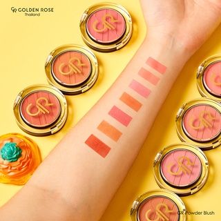 Golden Rose/โกลเด้น โรส ที่ปัดแก้ม พาวเดอร์ บลัช Golden Rose Powder Blush