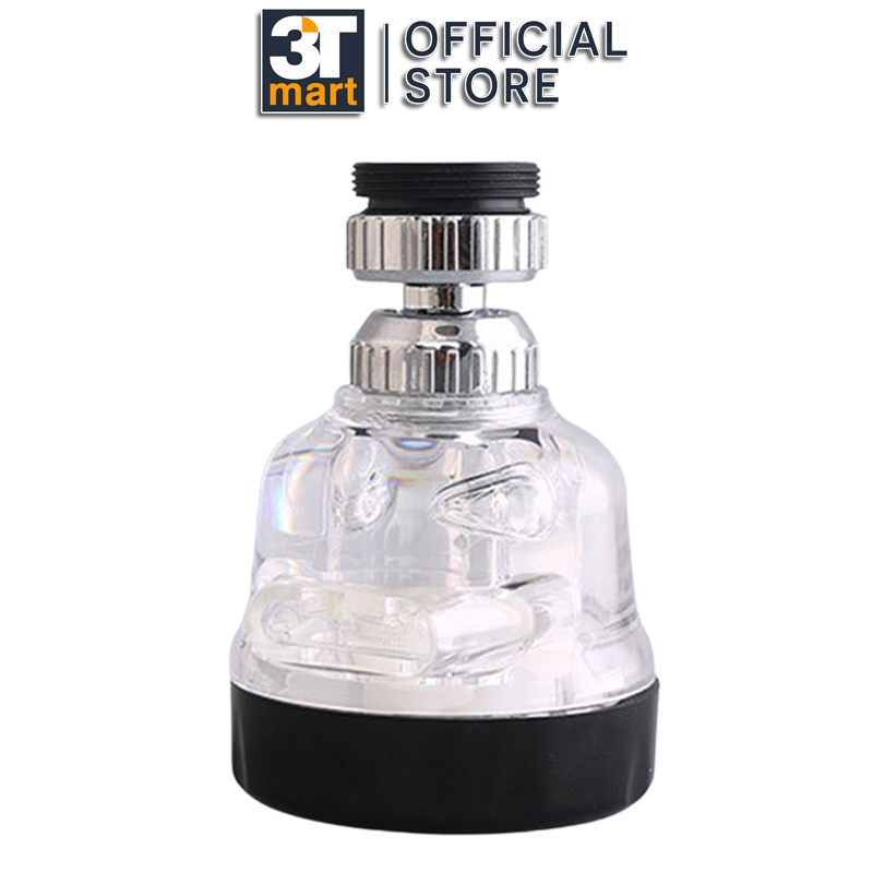 หัวก๊อกน้ําเทอร์โบชาร์จเจอร์หมุนได้ 360 องศา พร้อมโหมดน้ํา 3 โหมด CMON DV-03