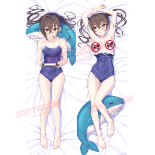 Sunazuka Akira Idolmaster Cinderella Girls Dakimakura ปลอกหมอนอิงโซฟา แบบนิ่ม ลายอนิเมะญี่ปุ่น 50x150 ซม. DK2263