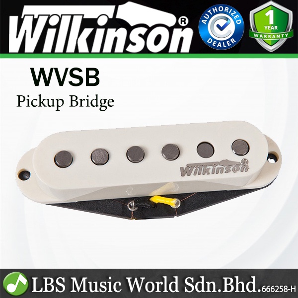 Wilkinson WVSB 60s Style Single Coil Bridge Pickup สําหรับกีตาร์ไฟฟ้า