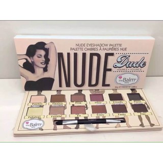 The Balm Nude Tude Eyeshadow Palette อายแชโดว์