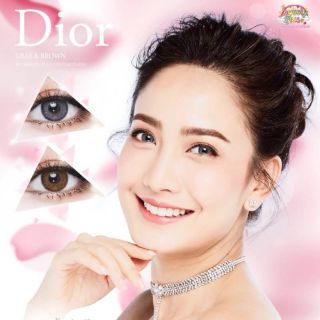 ++ลายใหม่ Sweety plus ลาย Dior (สีน้ำตาล/เทา)