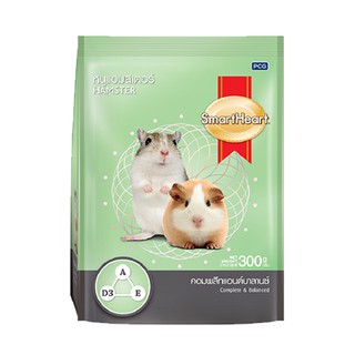 SmartHeart สมาร์ทฮาร์ท อาหารหนูแฮมสเตอร์ สูตรคอมพลีทแอนด์บาลานซ์ ขนาด 300 กรัม