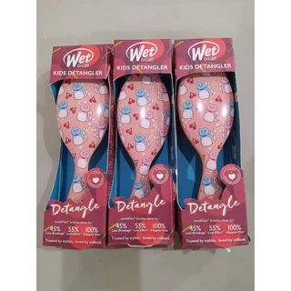 WET BRUSH [+++สินค้ามีตำหนิ รอยถลอก แพคเกจยับ ไม่มีผลต่อการใช้งาน] รุ่น KIDS DETANGLER [สินค้าตำหนิไม่ร่วมโปรของแถมGWP]
