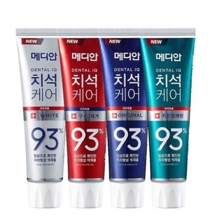 🦷 ยาสีฟัน MEDIAN DENTAL IQ 93% ของแท้ 100% Made in Korea 120 g ฟอกฟันขาว ดูแลเหงือก