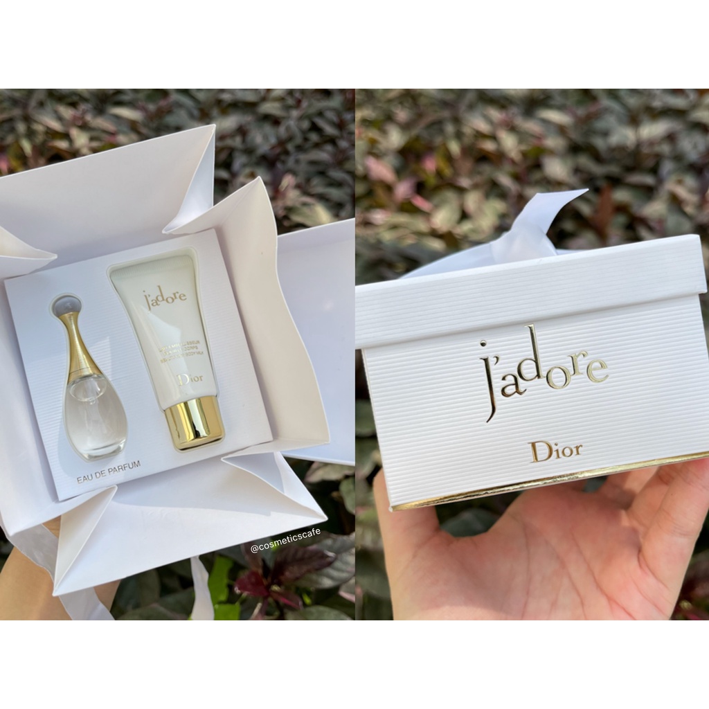 DIOR jadore edp mini set น้ำหอม 5ml+ body 20ml