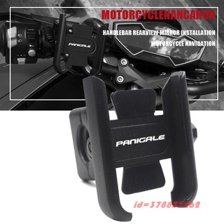 ขาตั้งโทรศัพท์มือถือ GPS CNC อุปกรณ์เสริม สําหรับรถจักรยานยนต์ DUCATI 899 959 1199 1299 Panigale V2 V4 V4S