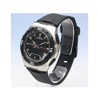 Casio Standard นาฬิกาข้อมือผู้ชาย สายเรซิ่น รุ่น AQ-164W-1A