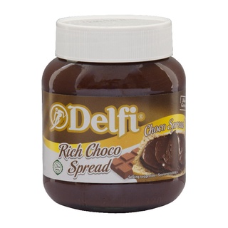 โปรโมชัน! เดลฟี่ ริช ช็อกโก สเปรด 350 กรัม Delfi Rich Choco Spread 350g