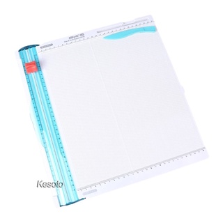 [KESOTO] Paper Trimmer Scoring Board 2 in 1 Craft Paper Folding DIY Scrapbooking Tool