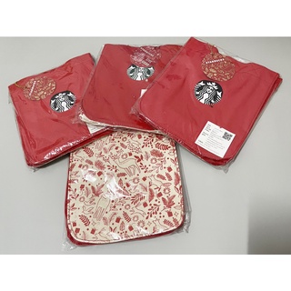 Starbucks Tote Bag Cotton Xmas 2019 กระเป๋าผ้าคริสสตาร์บัค สีแดง ของแท้ พร้อมส่ง!!!