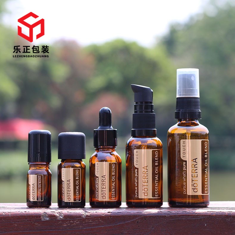 ขายส่ง Light-Proof หนา DoTERRA ขวดน้ํามันหอมระเหย.Dropper ขวด Essence Roll-On ขวดแก้วขนาดใหญ่ความจุสเปรย์น้ําหอม