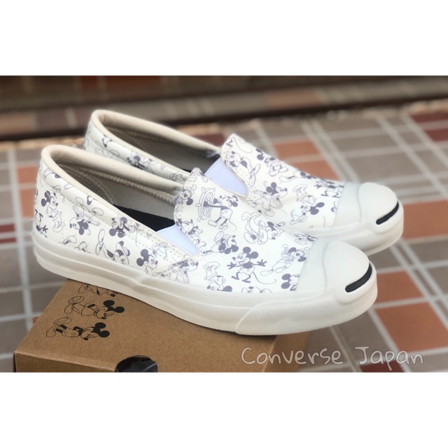 Converse Jack Purcell Slip-on@Disney Mickey Mouse License