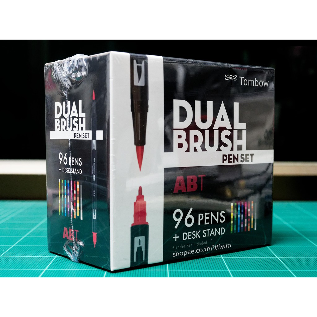Set 96C ปากกาพู่กัน 2 หัว Tombow Dual Brush Pen AB-T