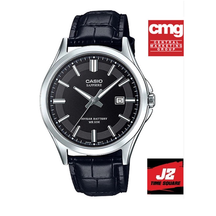 แท้แน่นอน 100% ออกใหม่ล่าสุด กับ Casio MTS-100L-1A อุปกรณ์ครบทุกอย่างพร้อมใบรับประกัน CMG ประหนึ่งซื้อจากห้าง