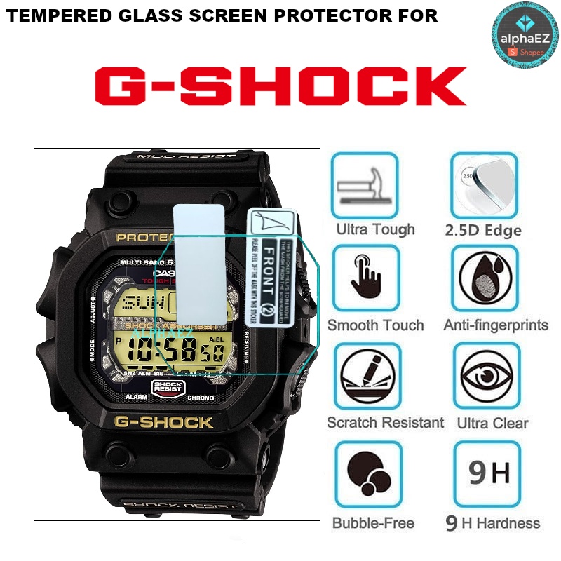 Casio G-Shock GXW-56-1B GX-56-1 Series 9H นาฬิกากระจกนิรภัยป้องกันหน้าจอ GX56 GXW56 GX-56 ฝาครอบป้อง