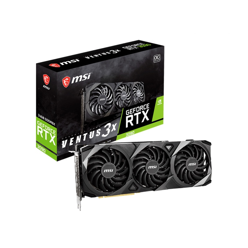GeForce RTX™ 3090 VENTUS 3X 24G OC ( มือสอง )