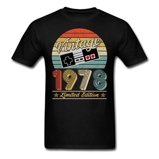 พร้อมส่ง เสื้อยืดคอกลม แขนสั้น ผ้าฝ้าย 100% พิมพ์ลายเกมเมอร์ 1978 หลากสี สไตล์วินเทจ คลาสสิก เรโทร เหมาะกับฤดูร้อน สําหร