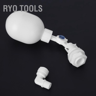 Ryo Tools Mini Plastic Adjustable Float Valve For Aquarium RO DI Reverse Osmosis System