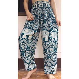 กางเกงลายช้าง กางเกงช้าง กางเกงฮาเร็ม กางเกงโยคะ กางเกงสม็อค  ผ้าเรยอน Elephant pants Yoga pants Harem pants Thai pants