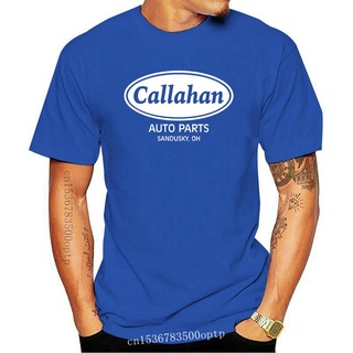 [100% Cotton] เสื้อยืดแขนสั้นลําลอง พิมพ์ลาย Callahan Auto Parts Sandusky Ohio เข้ากับทุกการแต่งกาย สําหรับผู้ชาย 717665