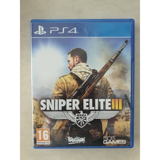 แผ่นเกม PS4-Sniper Elite III สินค้ามือ2