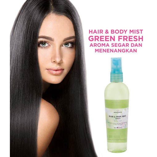 ผมและผิวกาย MIST SOPHIE MARTIN น ้ ําหอม HAIR สีเขียว SBHBM1 REG2007 MAKE UP KOREA PARIS ORI