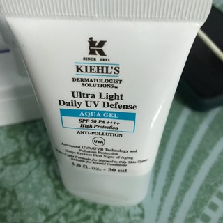 Kiehl’s Ultra Light Daily UV Defense Aqua Gel 60ml ผลิตภัณฑ์กันแดดสูตรฟลูอิดบางเบาดุจน้ำ