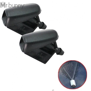 #MRBUNNY#Nozzles 2 Pcs ABS Plastic Black For Ford C-Max MK2 Focus MK3 2011-2018 Quality