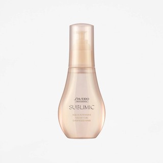 SHISEIDO SUBLIMIC AQUA INTENSIVE VELVET OIL 100ml. (ออยล์สำหรับผมแห้งเสีย)