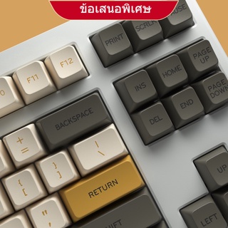 Xda Profile Pbt Ember Sublimation Caramel คีย์แคป 125 คีย์ รองรับคัย์บอร์ดเชิงกล เต็มรูปแบบ สำหรับ แป้นพิมพ์คีย์บอร์ด 108 104 87 84 68