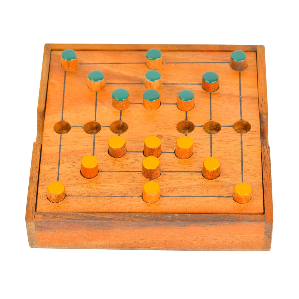 Puzzle Game ของเล่นไม้ เกมส์ยุทธศาสตร์ Strategy Puzzle Ama-Wood