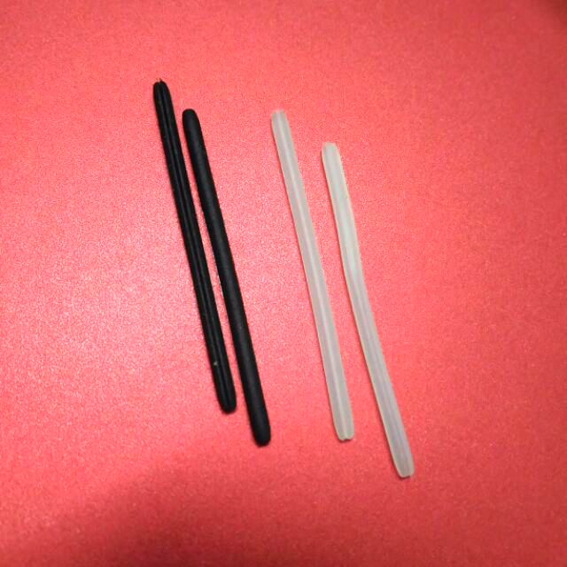 ปลอกขาแว่นกลมเล็ก1มม แบบผ่าตลอด กันขาแว่นกัดหู ซิลิโคนแว่นตา