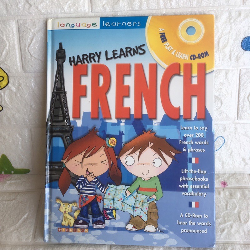 HARRY LEARNS FRENCH ปกแข็งมือสอง-AE2/2