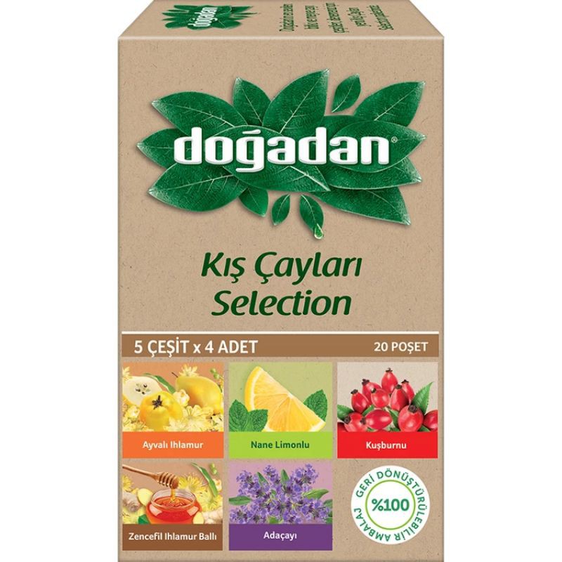 (พร้อมส่ง) Dogadan fruit mix tea - ชาตุรกี รสผลไม้สมุนไพรรวม