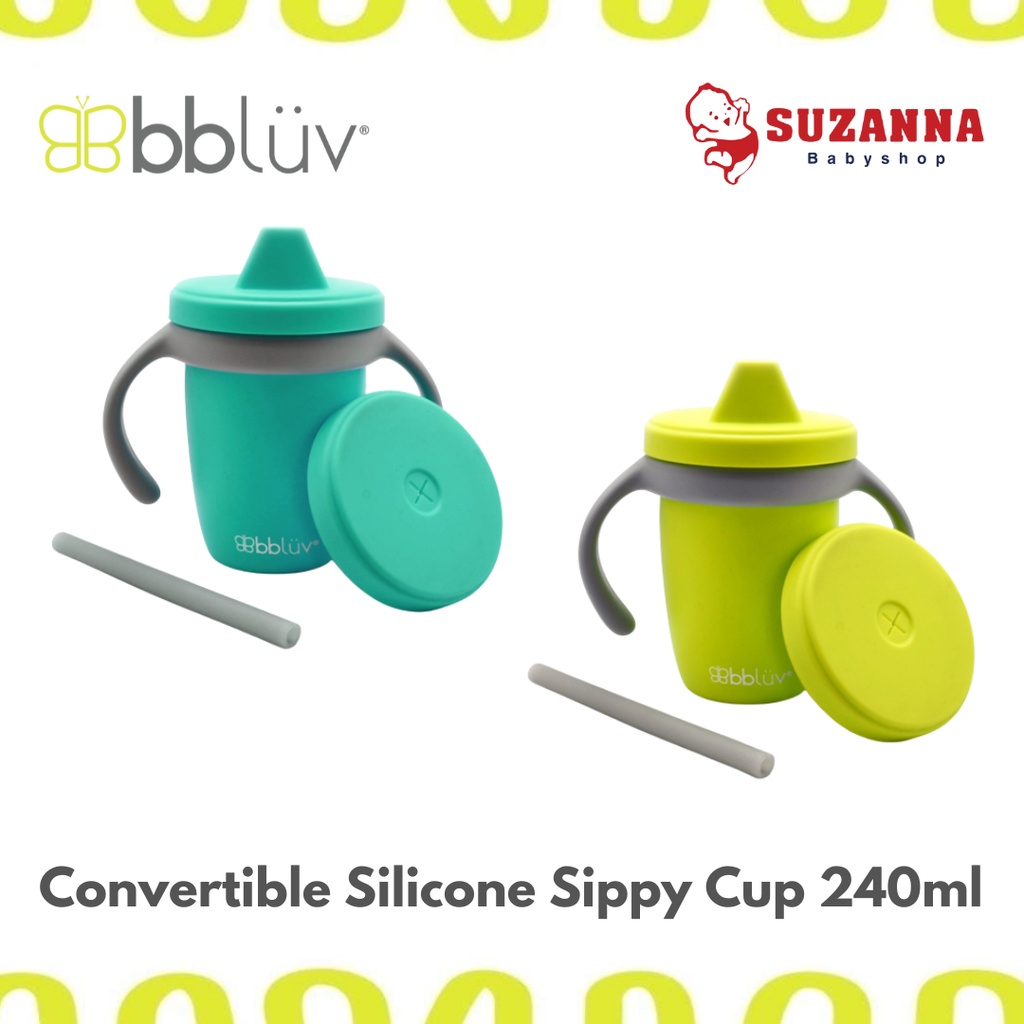 BBLUV Convertible Silicone Sippy Cup 240ml