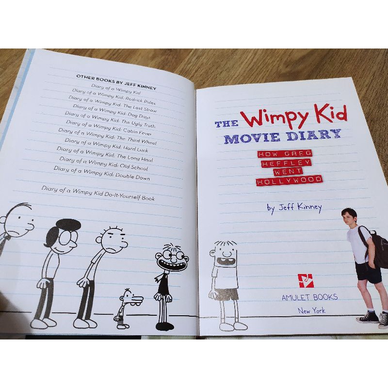 The Wimpy Kid Movie Diary: How Greg Heffley Went To Hollywood · Books ...