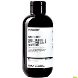 Charcoalogy Anti-Pollution Detox Micellar Shampoo 400ml