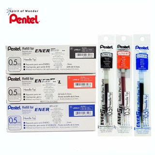 Pentel ไส้ปากกาหมึกเจล เพนเทล 0.5mm รุ่น LRN5 กล่องละ 12 ไส้