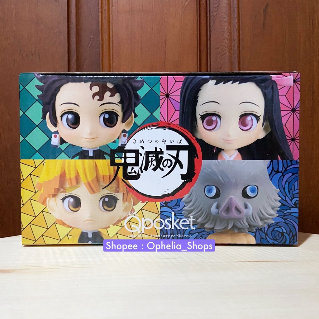 Qposket Petit Figure Kimetsu No Yaiba Vol 23 ของแท Demon Slayer ดาบพ ฆาตอส ร ฟ กเกอร Q Posket Nezuko Zenitsu Shopee Thailand