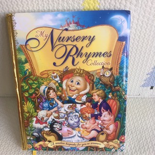 My Nursery Rhymes Collection หนังสือเด็กปกนวมขอบทอง(มือสอง)-CB3 ก2