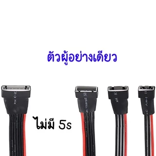 สายบาลานซ์ชาร์จ ใช้กับแบตเตอรี่ทุกชนิด สายชาร์จแบตลิโพ ผู้ / เมีย 2s 3s 4s 5s 6s ยาว 10-20 cm เป็นสายซิลิโคนทนความร้อน